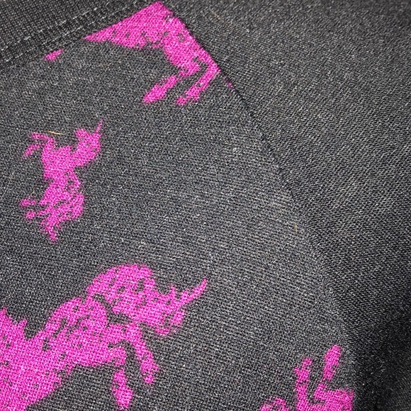 Unicorn Randy Baseball Tee - Picture 2 of 3